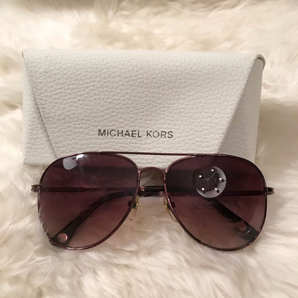 Michael Kors Aviator Style Sunglasses